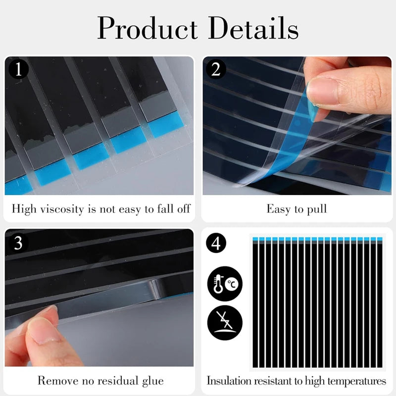 Easy Pull Glue Laptop Screen LCD Tape Display Assembly Refurbishing Adhesive Cell Phone Battery Repair Double Sided Tape
