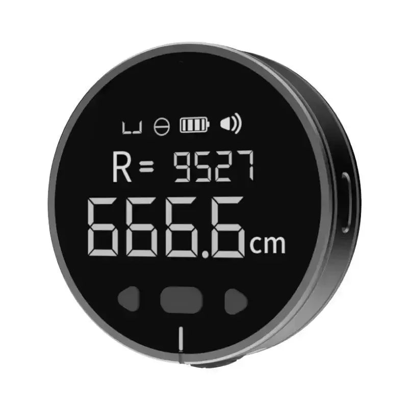 DUKA ATuMan Little Q Electric Ruler Distance Meter HD LCD Screen Measure Tools Rechargeable 99M Tape Ruler for Smart Home