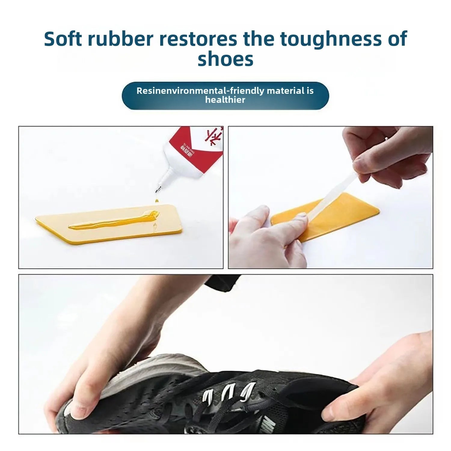 60ml Universal Shoe Repair Adhesive Strong Waterproof Specialized Glue for Shoe Bonding and Fixing