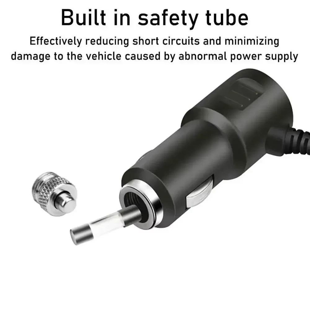 PD QC3.0 Dual USB Socket 120W Car Cigarette Lighter Splitter 12V 24V Fast Charger Plug Phone Power Adapter For Car DVR Dashcam﻿