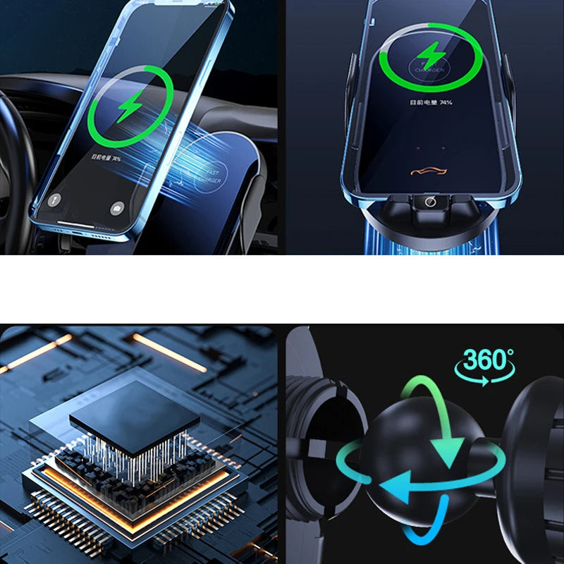 For Subaru Outback 2021 2022 2023 2024 Car Phone Holder Wireless Charging Bracket Base Gravity Stand Phone Mount Accessories