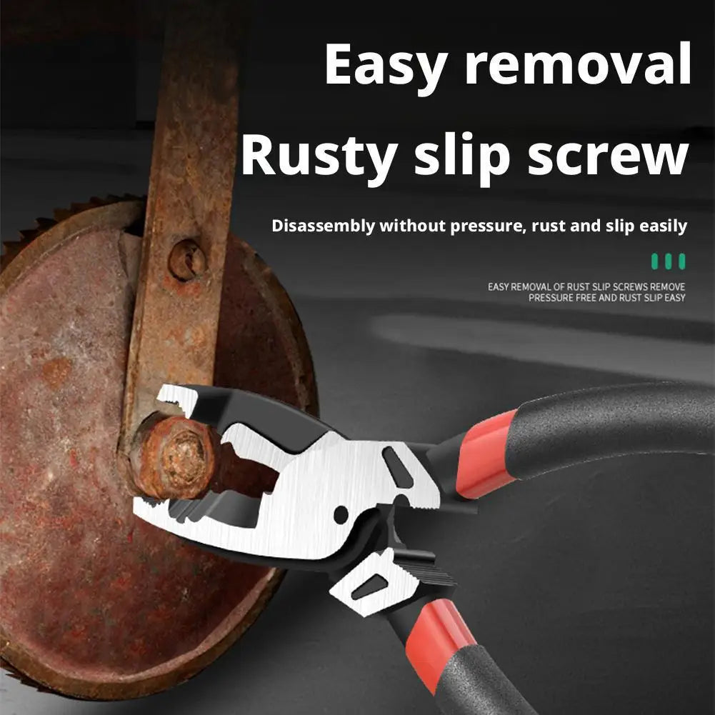 Multi-Purpose Screw Remover Pliers Screw Extractor Pliers Non-Slip Repair Electricians Tools For Crimping Remove Rusty Screws