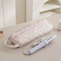 Quilted Hair Air Wrap Dryer Case Zipper Hair Tools Travel Bag Cozy Soft Gifts for Girls Her Mom Friend Sister Bridesmaid