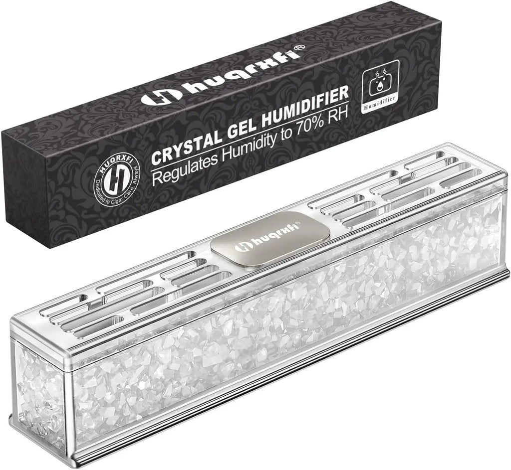 Pre-Filled Cigar Humidifier Ready-to-Use Crystal Gel Humidifier,Cigar Humidor Accessories,Maintains Ideal 65-70% Cigars Humidit