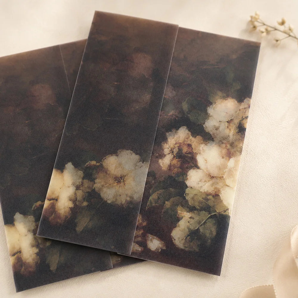 20/50pcs Pre Folded Vellum Jackets for Wedding Invitation Card, for Wedding Invitation Packages,Baby Showers,Birthday Invitation