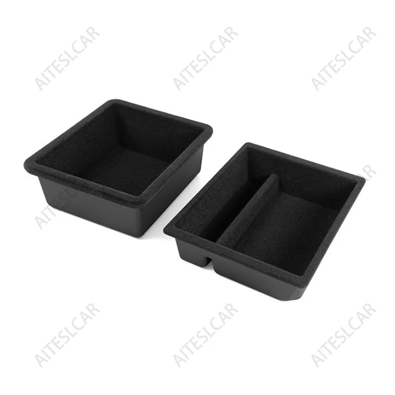 Central Control Storage Box for Tesla Model 3/Y+ Modely Juniper Center Console Organizer Tray Armrest Cubby Drawer Accessories