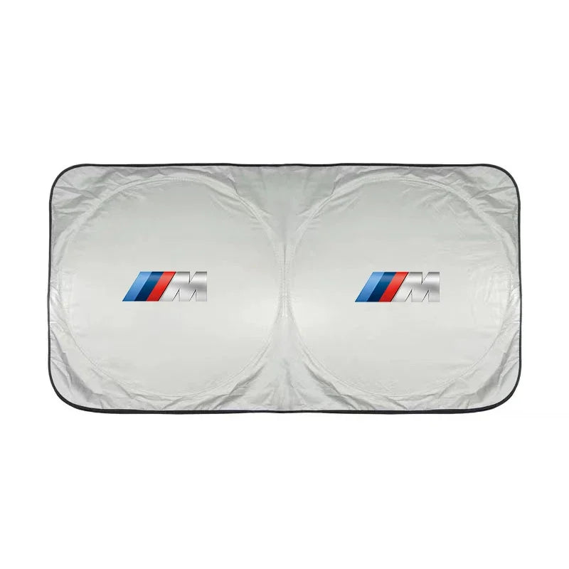 Car Windshield Sun Shade Visor UV Protection Shield For BMW X1 X2 X3 X5 X4 X6 X7 G30 G20 G32 G11 G12 F40 F30 F20 i7 glasses clip