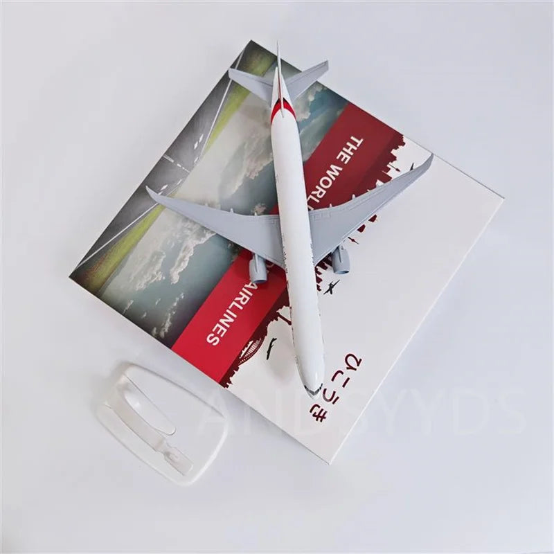 20cm scale aircraft	B777 Emirates Airlines Toy planes w Landing Gears Metal Replica Model airplanes Children toy Christmas gift