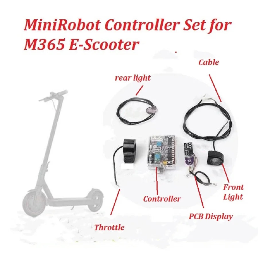 XBOT Controller for Electric Scooter, Minirobot Controller, 36V Control Module, Replacement Part, Minirobot APP