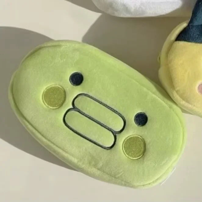 Tamagotchi multifunctional pencil case, student stationery organizer, portable makeup bag, cute, practical, and good-looking