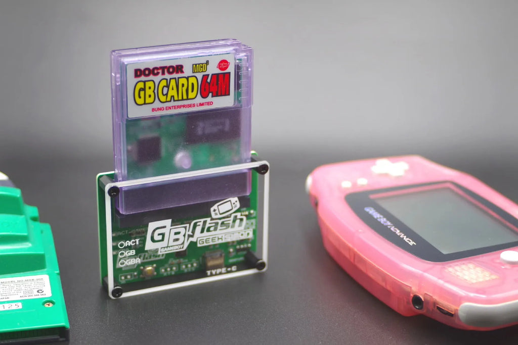 Genuine GBFlash GBA/GBC Burner Great Design USB Adapter No Screen GB Flash Cart