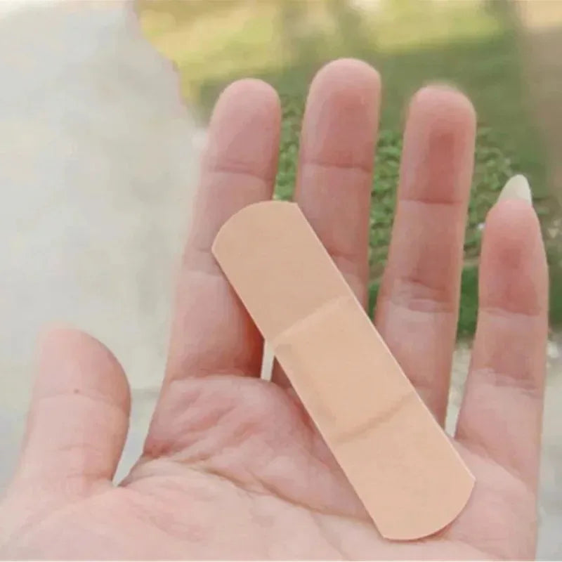 500-50pcs Band-Aids Waterproof Breathable Cushion Adhesive Plaster Wound Hemostasis Sticker Band First Aid Bandage Medical Gauze