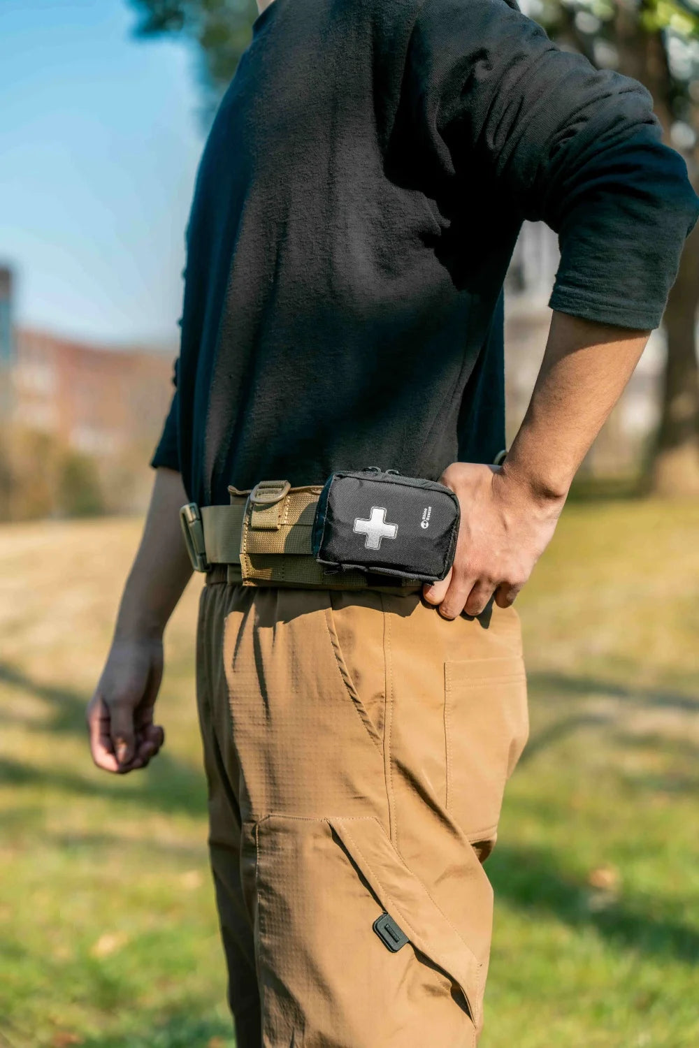 Rhino Rescue EDC POUCH, Compact, MOLLE-Compatible, Tactical Pouch, Everyday Carry Tool and Gear Storage For Camping Outdoor
