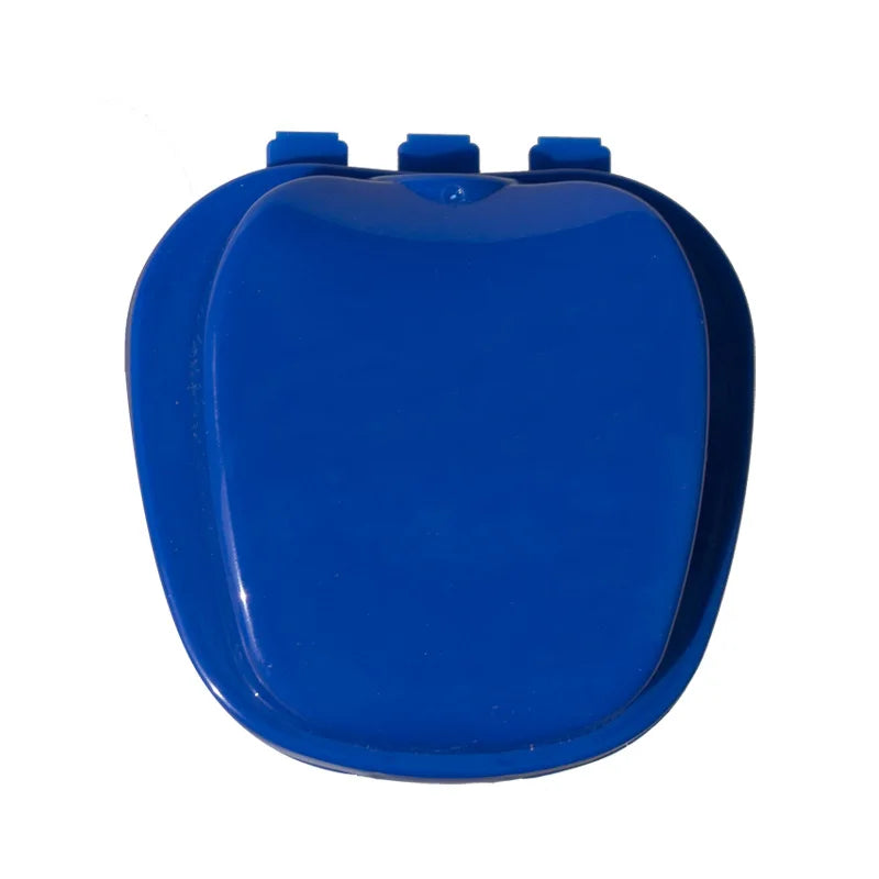 Denture Box Dental Fixator Denture Storage Box Toothbrush Oral Hygiene Products Clean Artificial Denture Storage Accessories