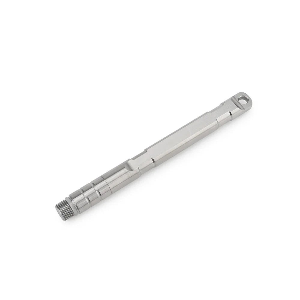 1pc Titanium Alloy Toothpick Key Chain Accessories Fruit Stick Toothpick Holder Portable Outdoor EDC Tool