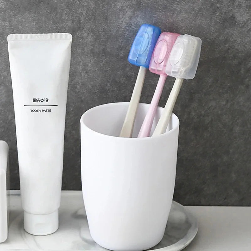 Portable Toothbrush Head Cover Holder Health Germproof Hair Protector Toothbrushes Travel Camping Toothbrush Case Dustproof Cove