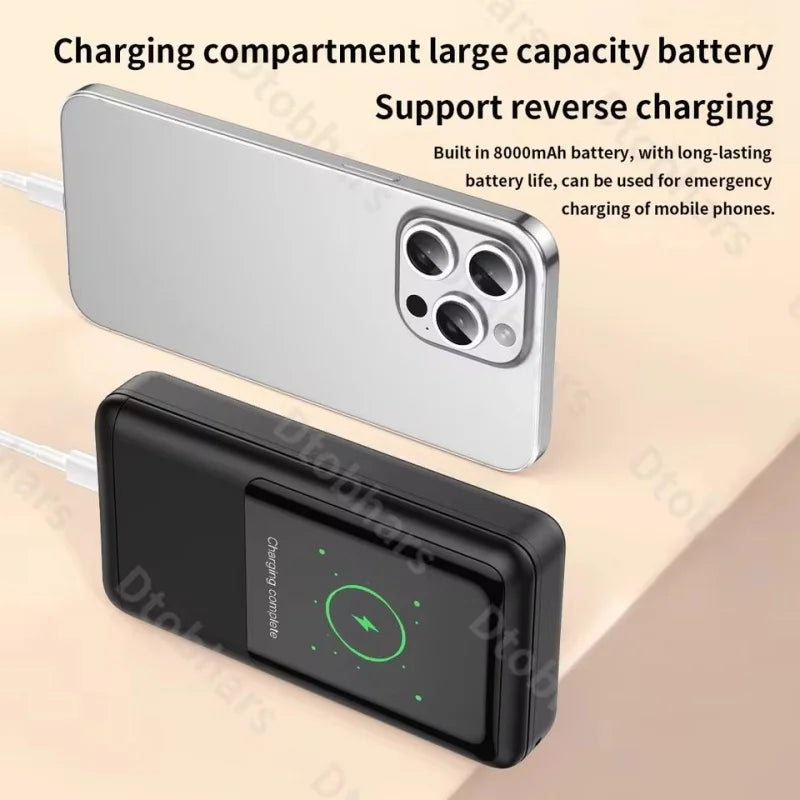A99BOX Multi Functional Bluetooth Headphones with Touch Control Large Capacity Power Bank and Allin-One Multimedia Travel Essent