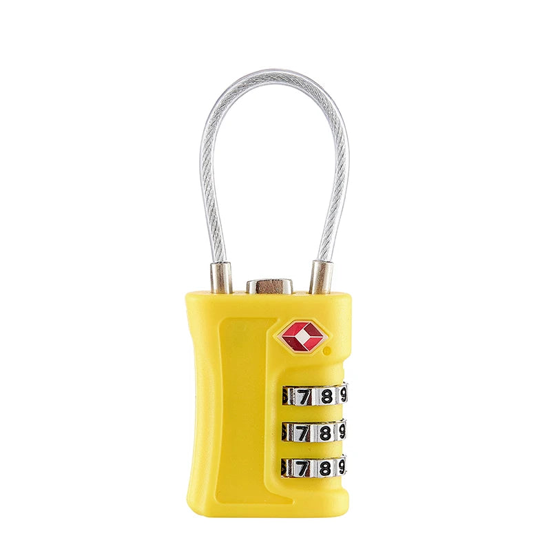 TSA Official Password Lo for Travel Lage Carry-on Bag Bapa Suitcase Small U-aped Anti-theft Lo Outdoor Cam Gear