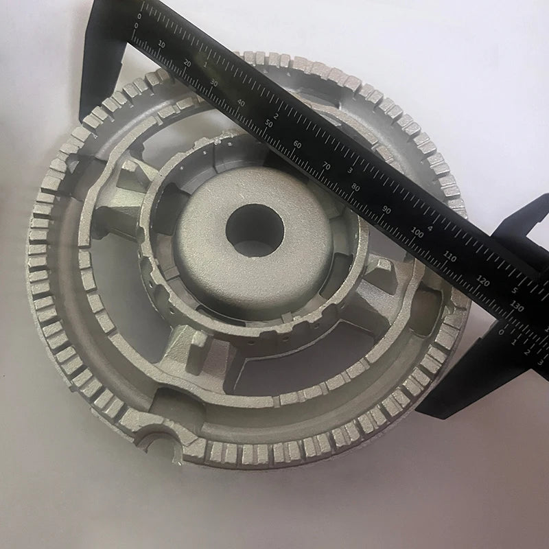 High temperature resistant AL base without caps heat resist aluminum parts seat burner for 55/75/100/130/135mm cap