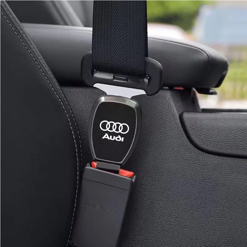 For Audi Sline A4 A3 A6 TT S4 S5 S6 A1 A2 A5 A7 A8 Q1 Q2 Q3 Q4 Q5 Car Seat Belt Clip Extension Plug Car Safety Seat Lock Buckle
