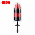 SEAMETAL Long Handle Car Wheel Hub Cleaning Brush Flexible Wheel Rim Tire Washing Brush Car Detailing Soft Bristle Clean Brushes