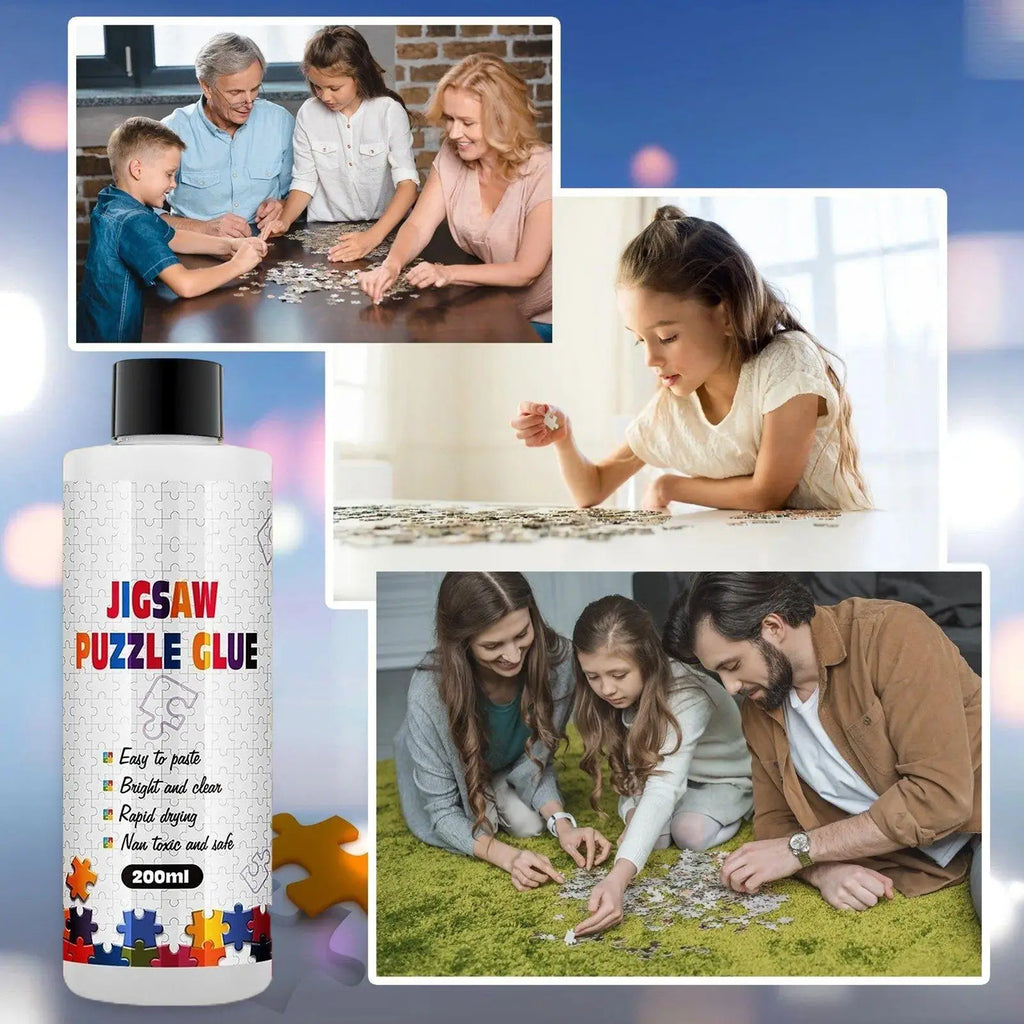 200ml DiamondPainting Sealer Art Glue Continuous Hold Gloss Effect Puzzle Puzzle Highlight Glue Artwork Maintenance Quick Drying