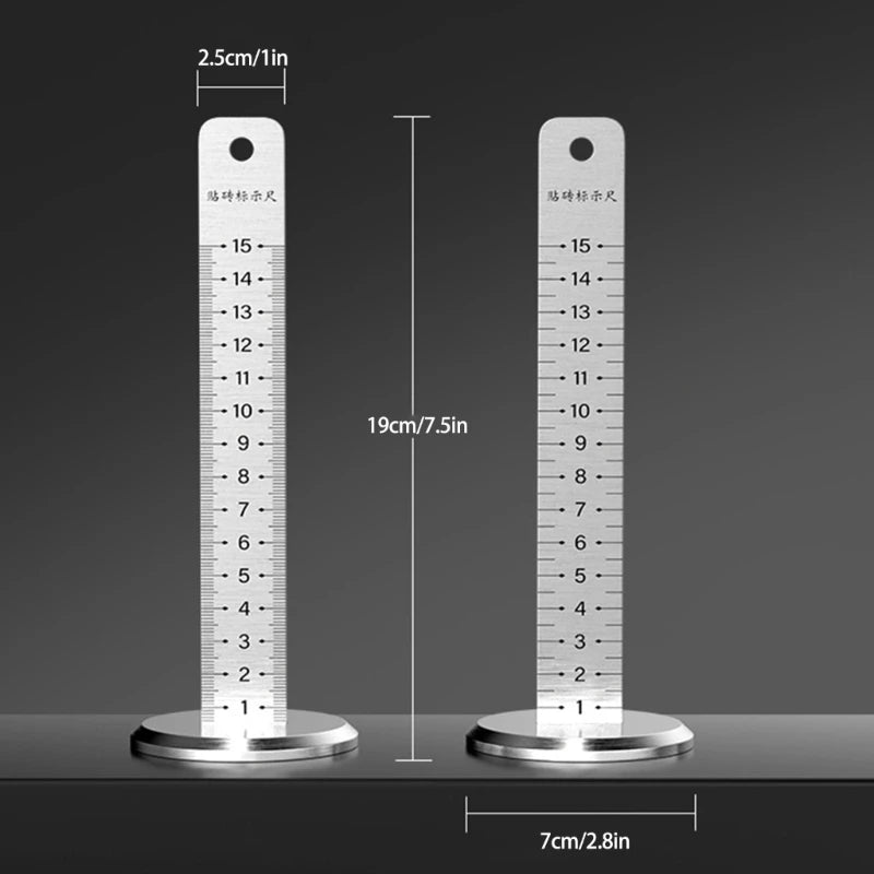 XXUA Equal Height Ruler Leveling Artifact Ceiling Leveling Special Ruler Tile Tool