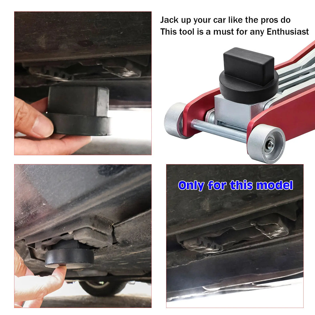 Rubber Jack Pad Adaptor For Mercedes A B C E Class GLA GLK GL M R Jacking Point Jack Lift Pad Protector Tool Car Accessories