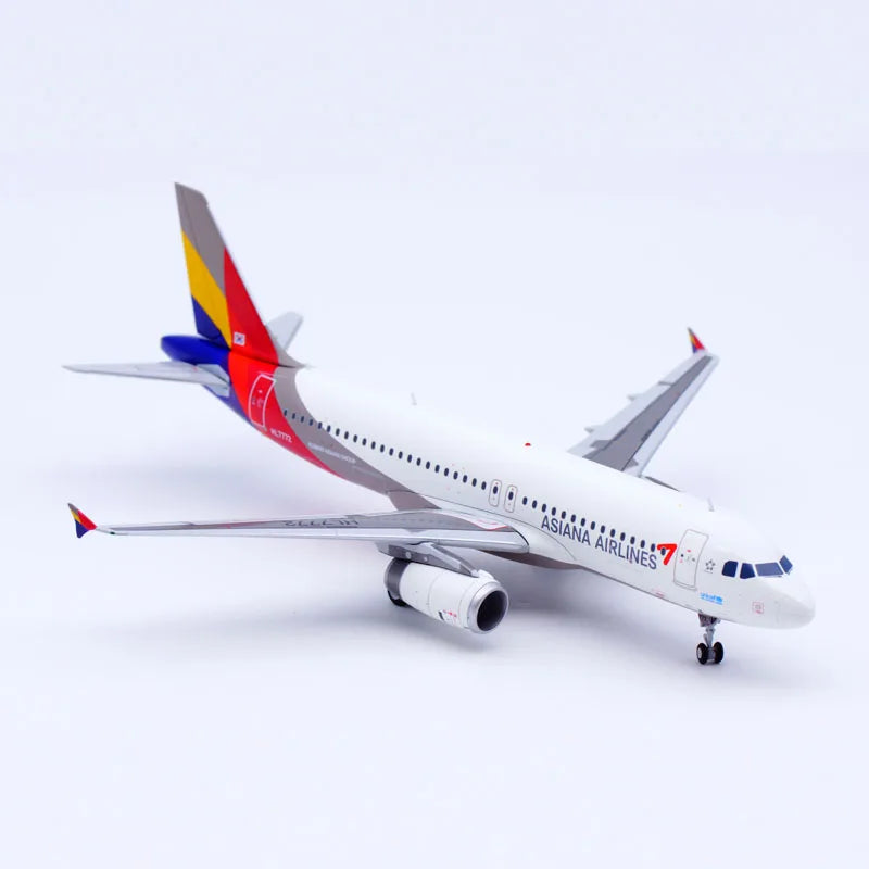 LH2418 Alloy Collectible Plane Gift JC Wings 1:200 Asiana Airlines "StarAlliance" Airbus A320 Diecast Aircraft JET Model HL7772