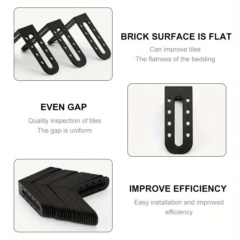 25Pcs / 100Pcs Ceramic Square Angle Tool for Tiles Leveling and Positioning Right Angle Fixing Tool