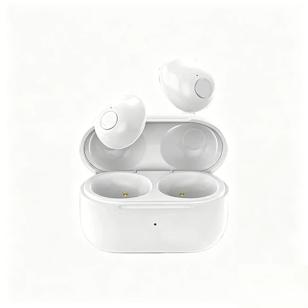 Mini Wireless Earphones Bluetooth 5.4 Headphones with Great Endurance Earbuds With Mic Lightweight for Sleepy Music Video
