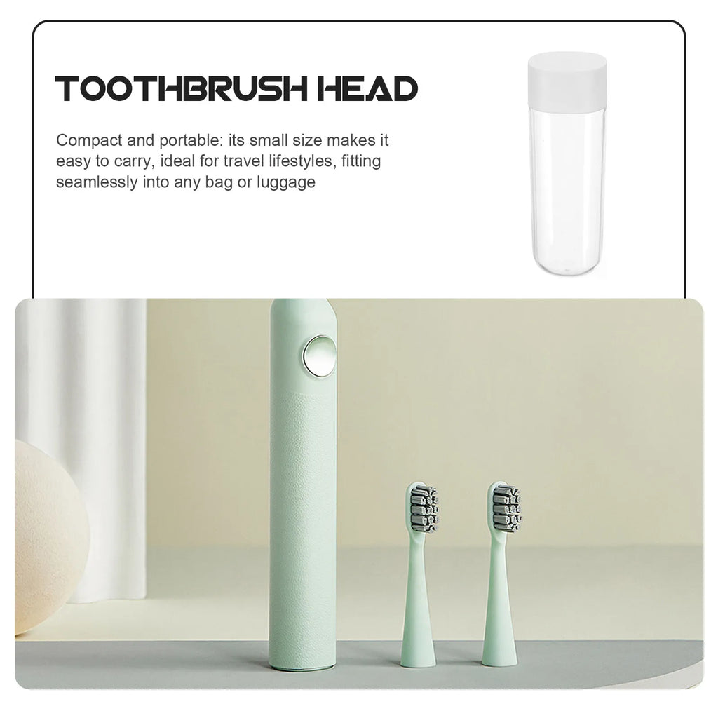 Electric Toothbrush Head Storage Box Portable Travel Case Toothbrush Protector Cover Small Packing Box Brush Head Holder