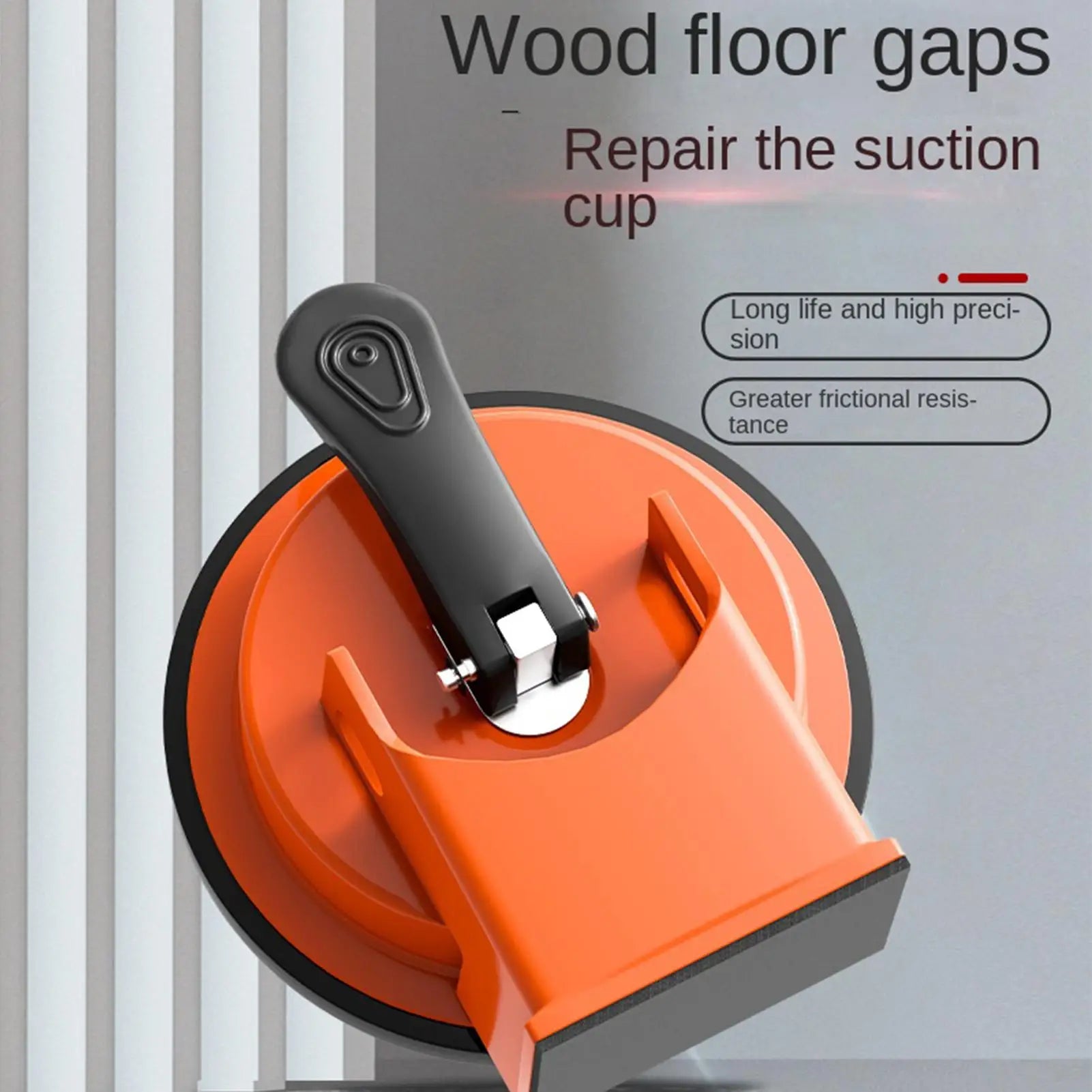 Floor Gap Fixer Suction Cup Tool Heavy Duty Laminate Wood Repair Kit Hardwood Leveling Joint Closer Plank Grabber Installation