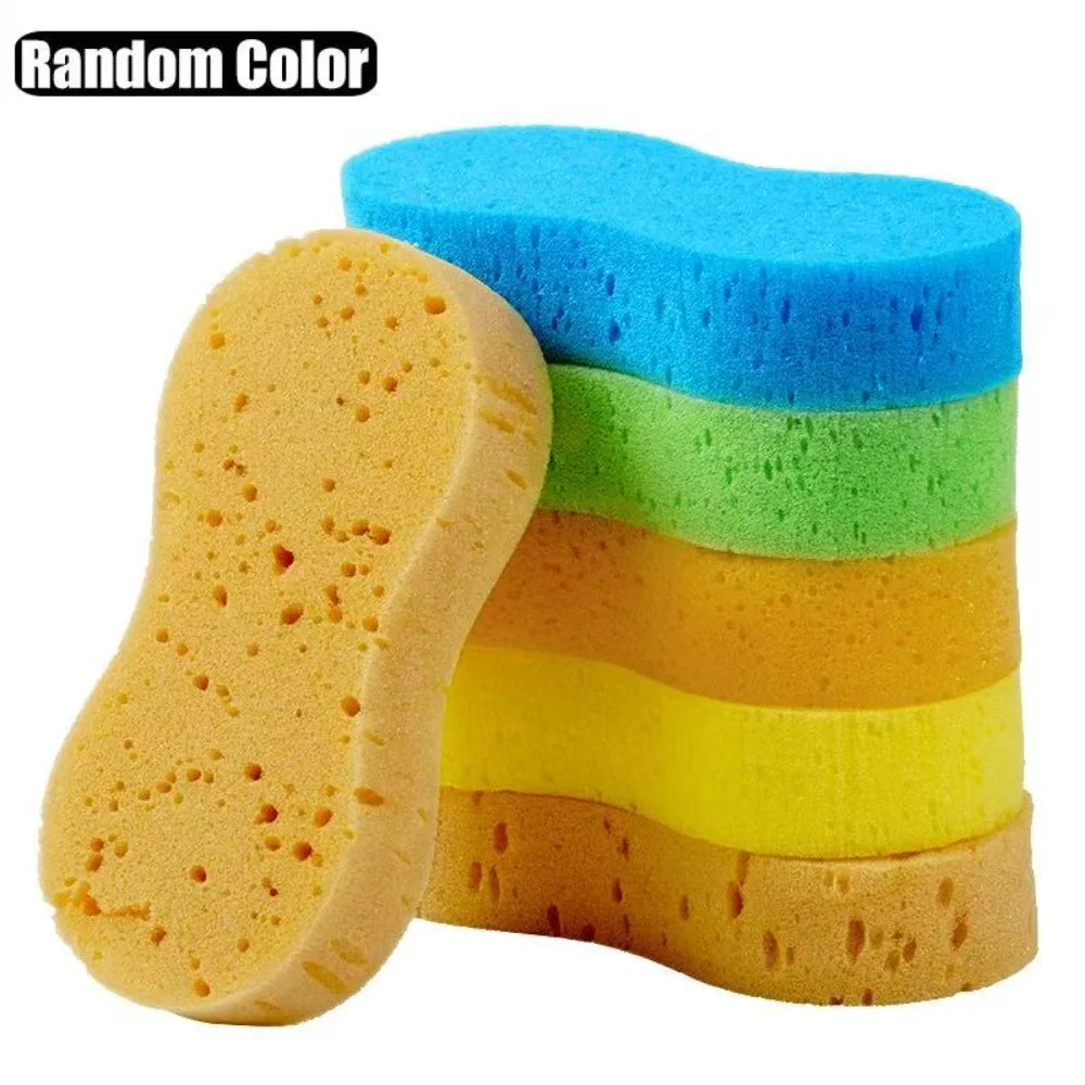 1/5PCS Car Wash Sponge Honeycomb High Density Cleaning Foam Block for Auto Detailing Vehicle Washing Car Accessories