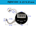 0-25mm 0.01mm Digital Thickness Gauge Digital Jewel Gauge GEM Tools Digital Caliper 0-15mm Dial Thickness Caliper Snap Gauge