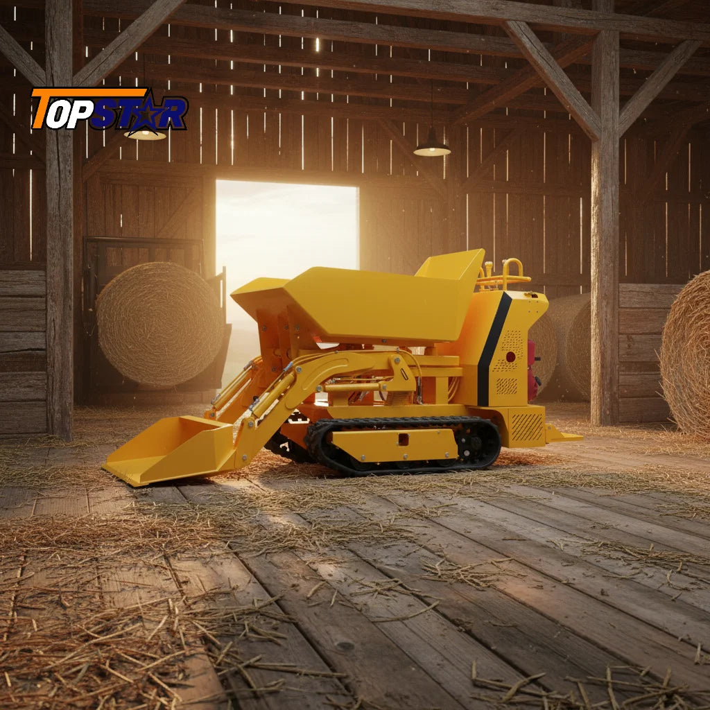 Mini Crawler Dumper OEM Small Tracked Dumper with Different Load Options