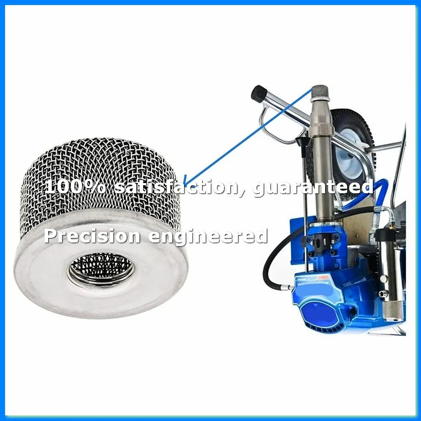 4Pcs 181073 or 181-073 Pump Inlet Strainer,Screen Filter 1/2In NPT Thread Stainless Steel with for Airless Paint Sprayer-A23R