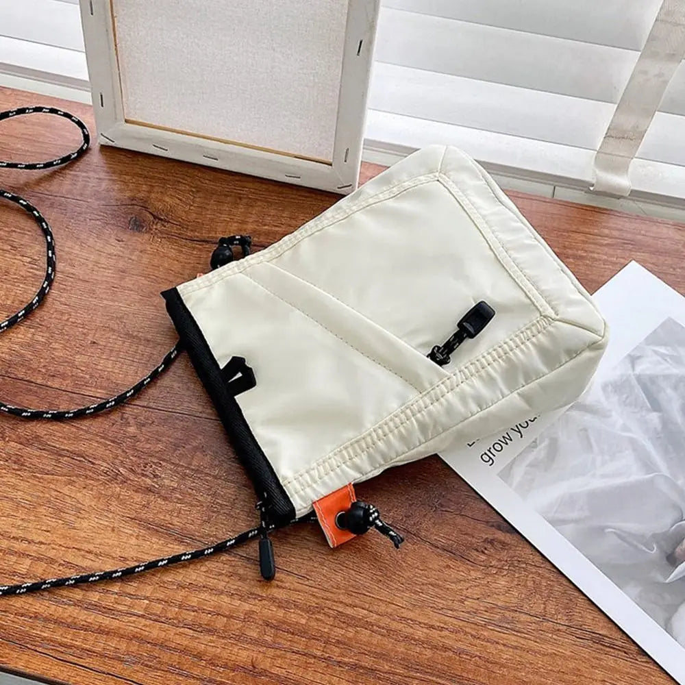 Fashion Mini Waterproof Travel Bag Small Square Shoulder Bag Men Women Handbag Messenger Bag Unisex Sport Crossbody Bag