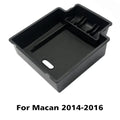 Car Central Console Armrest Storage Box For Porsches Macan 95B 2014-2024 Auto Interior Tidying Accessories Organizer Containers