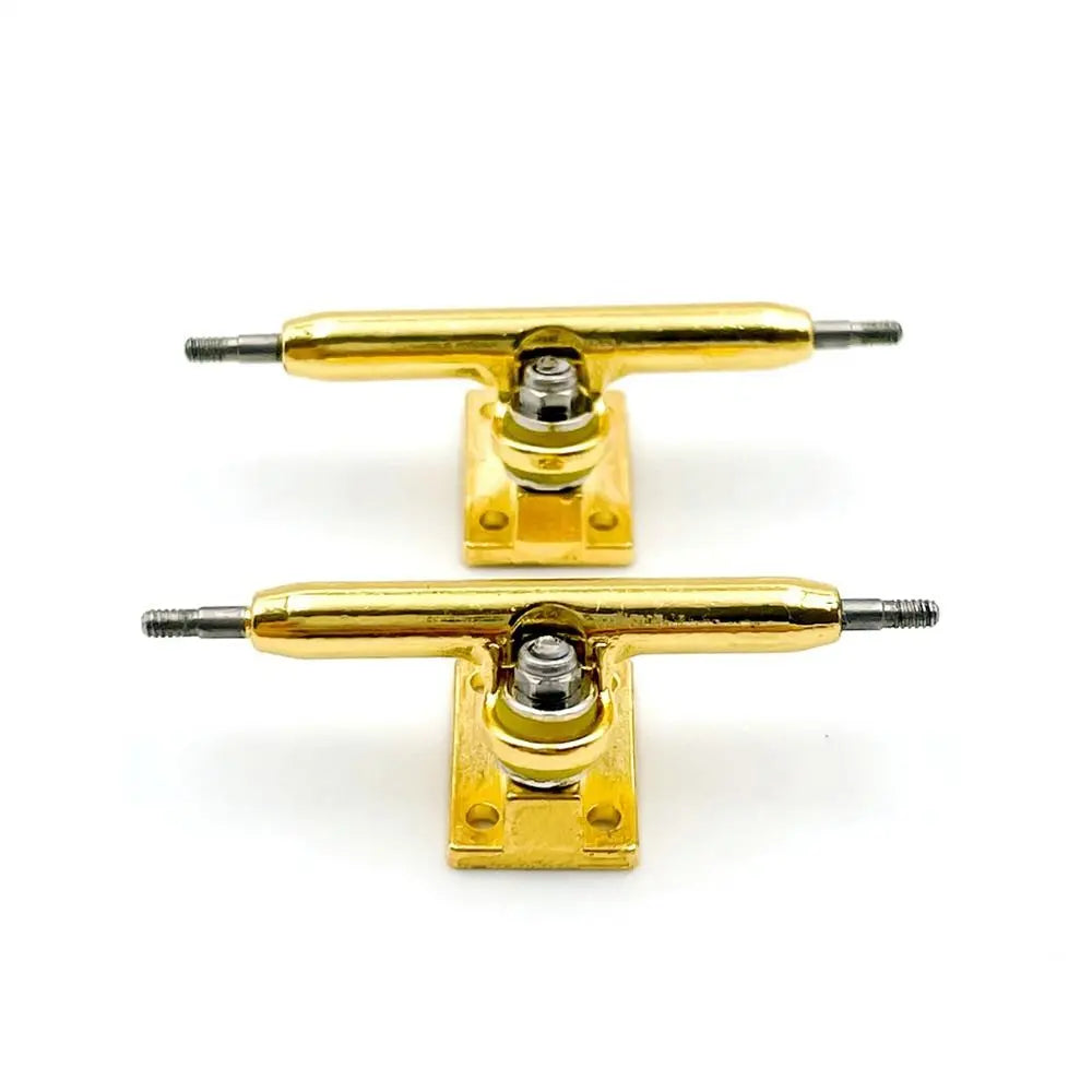 1Pair New with Nuts Fingerboard Truck Toy Hobby Collectors Truck Bolts Bearing Deck Brackets 32mm Model Finger Skateboard Parts