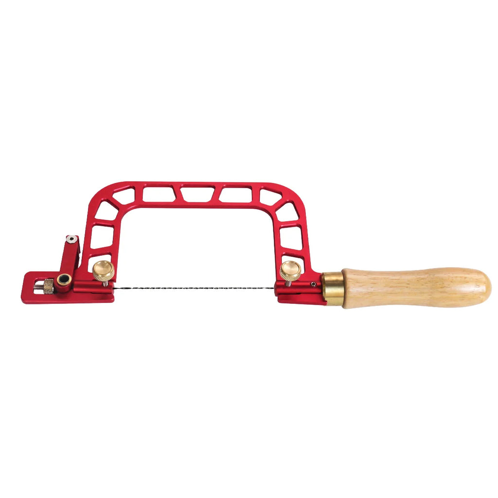 Coping Saw with Cam Lever Tension Aluminum Alloy Frame Fret Saw with Diamond Wire Jigsaws Ceramic Glass Metal Accurate Cutting