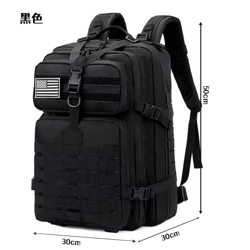 20L/45L 1680D Nylon Waterproof Trekking Fishing Hunting Bag Backpack Outdoor Rucksacks Tactical Sports Camping Hiking