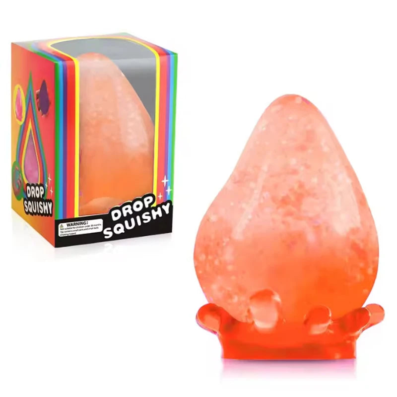 hot NeeDoh Dippin Dazzler Egg Donut prank stress relief toy soft glue vinyl squeeze toy Slow Rebound Pinch Ornament Relaxation