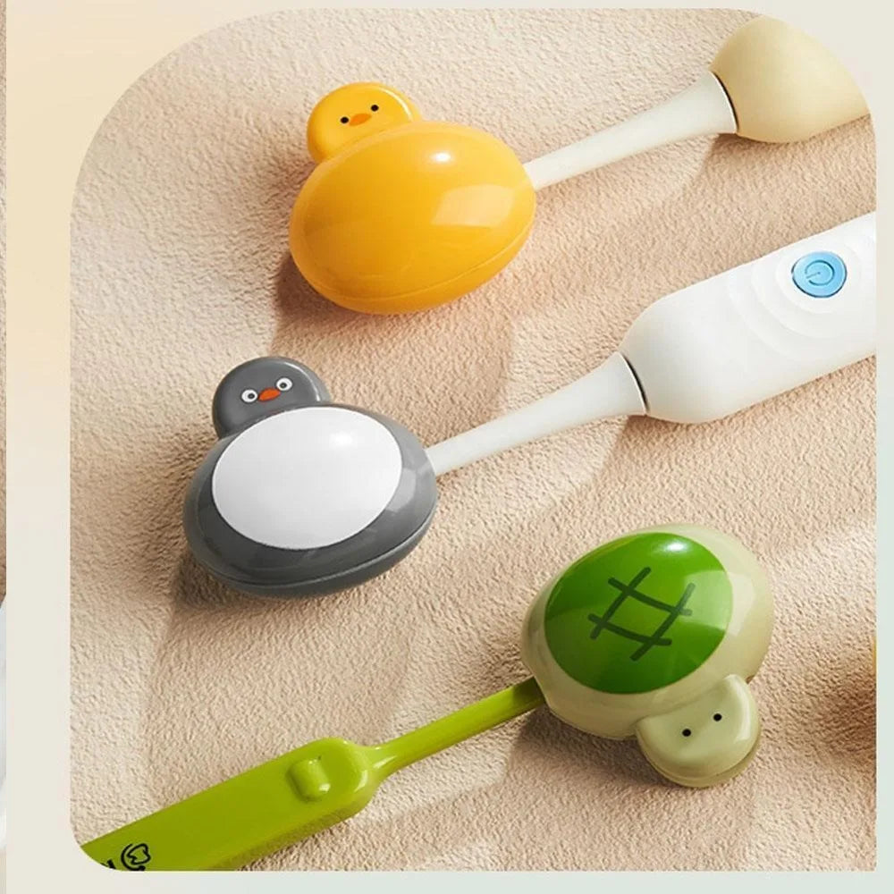 Plastic Toothbrush Head Protective Cover Portable Brush Protect Toothbrush Dust Cap Cover Bathroom Supplies Toothbrush Case Cap