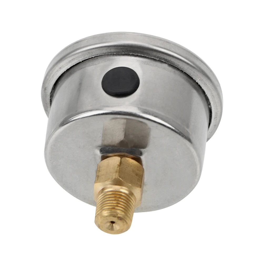 Liquid 0-160 psi 1/8 NPT for Auto Oil Press Gauge Liquid Universal Tester Monitoring System Fuel Pressure Gauge Meter