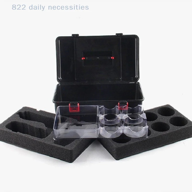 convenientPortable Storage Box For Burst Gyro And Launcher Receiving Box With Foam Toys Storage Case Gift For Kids