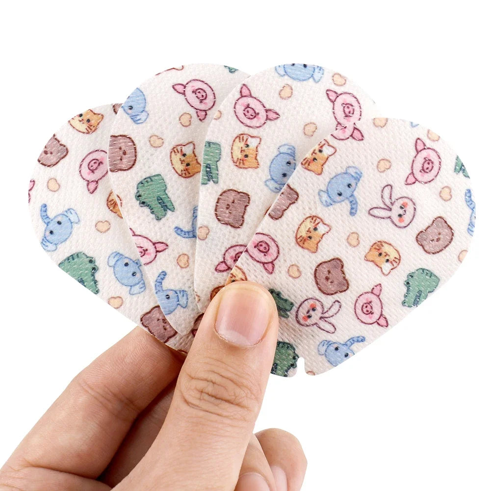 20/60Pcs Breathable Amblyopia Eye Patch Band Aid Cartoon Kids Disposable Medical Sterile Eye Pad Adhesive Bandages First Aid Kit