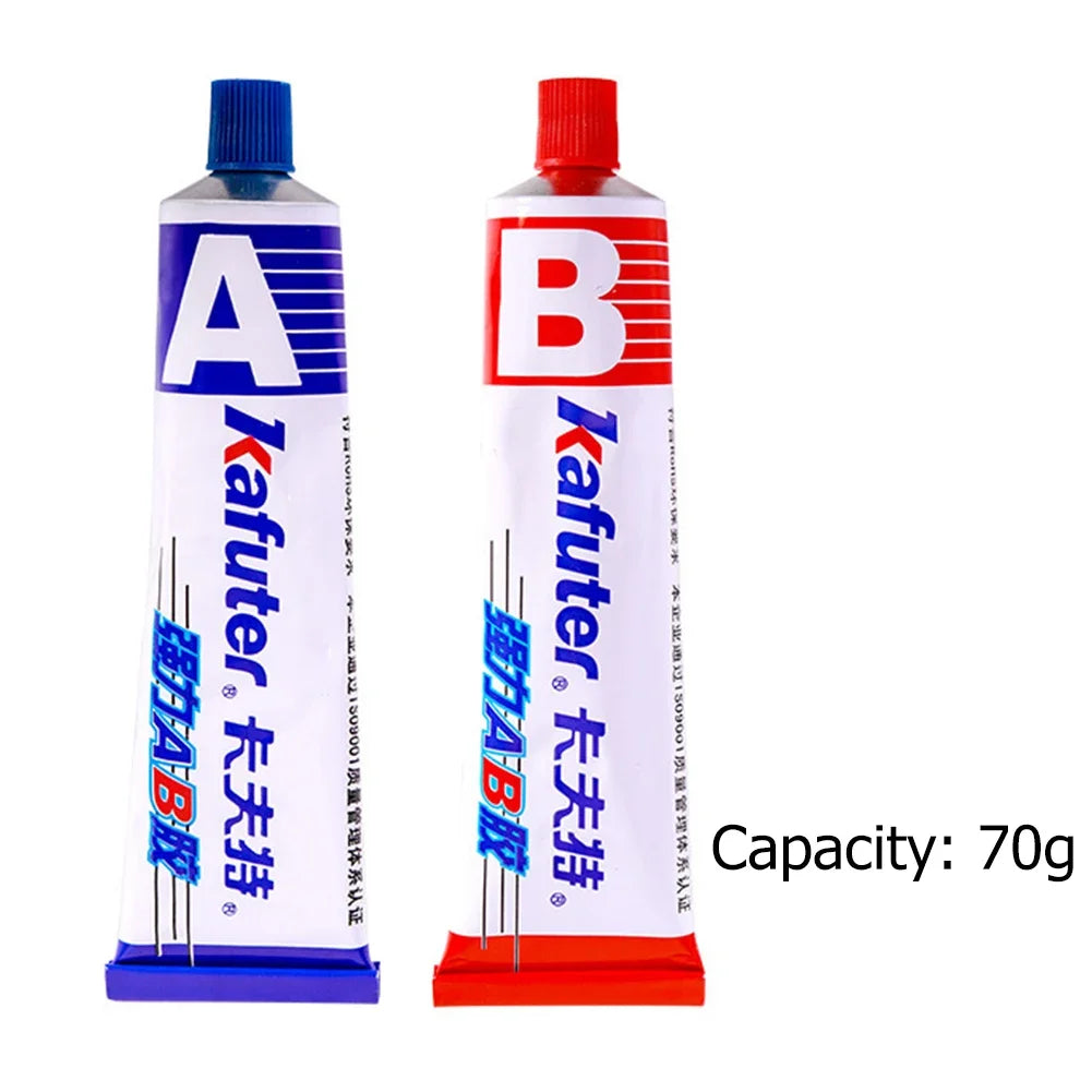 Strong Adhesive A+B Glue Metal Glass Pipe Leakage Repairing Plugging Superglue Marble Wood Welding Fixing Quick-Drying Tool