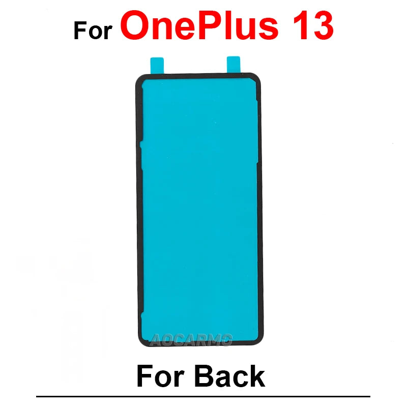 For OnePlus 6 6T 7 7T 8 8T 13R 9 10R 10 Pro 9R 9RT Nord Rear Door Housing Back Cover Adhesive 1+8Pro Sticker Tape Glue