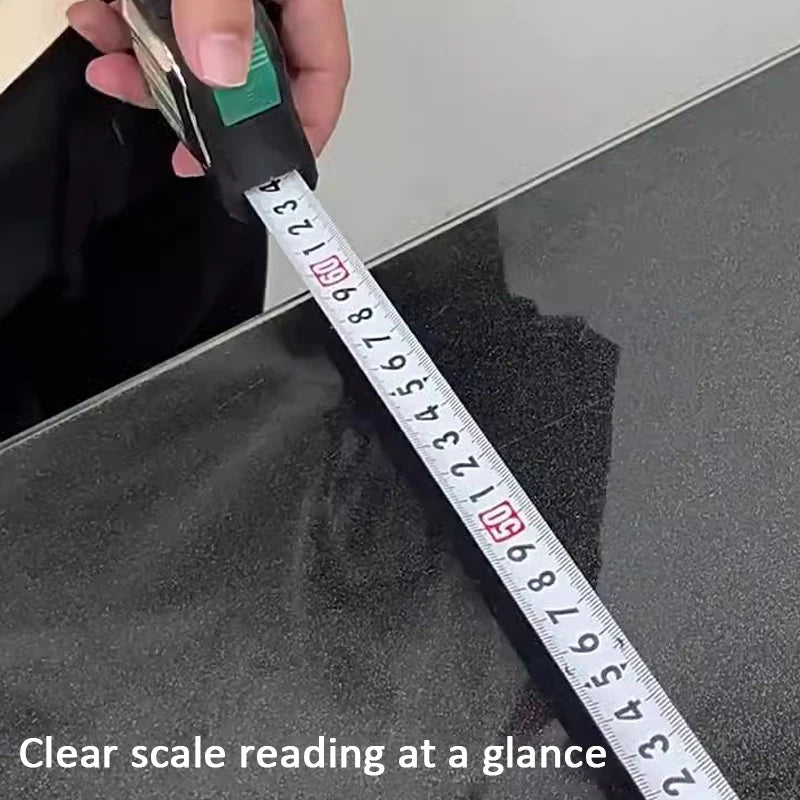 Measuring Tools Self-Locking Tape Measure Measure Thickened Metric Tape High Precision Steel Tape Measure Wear-resistant Ruler